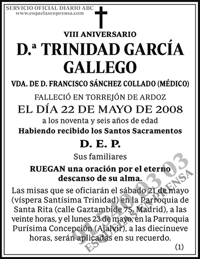 Trinidad García Gallego